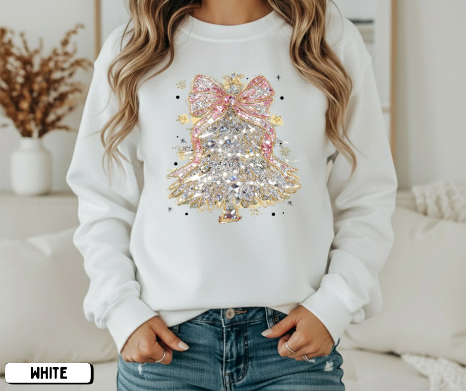 Christmas Tree Gem Sweater