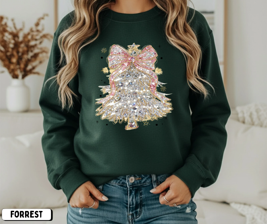 Christmas Tree Gem Sweater