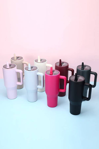 Spill free tumbler 40oz