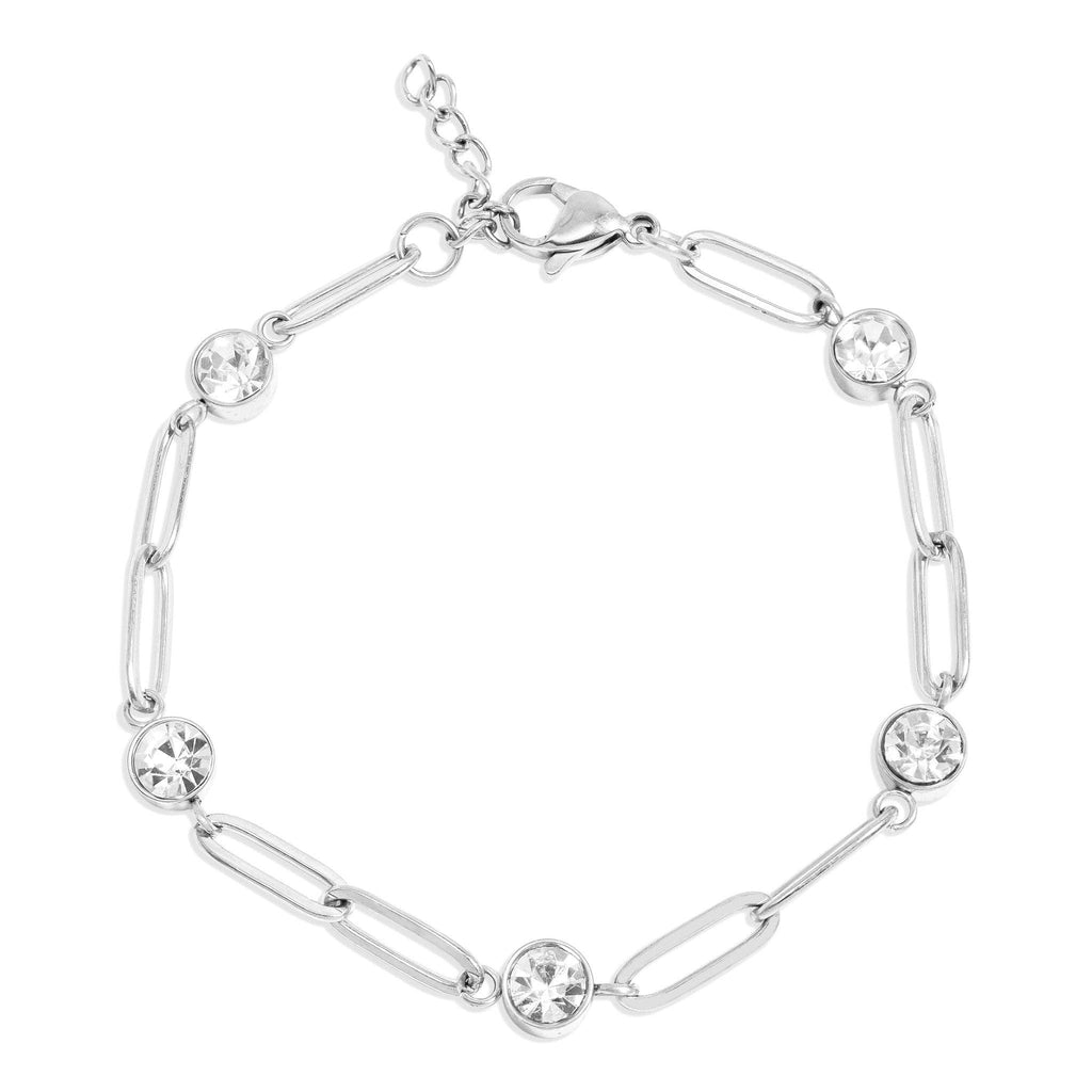 Jessica Stone Paperclip Bracelet