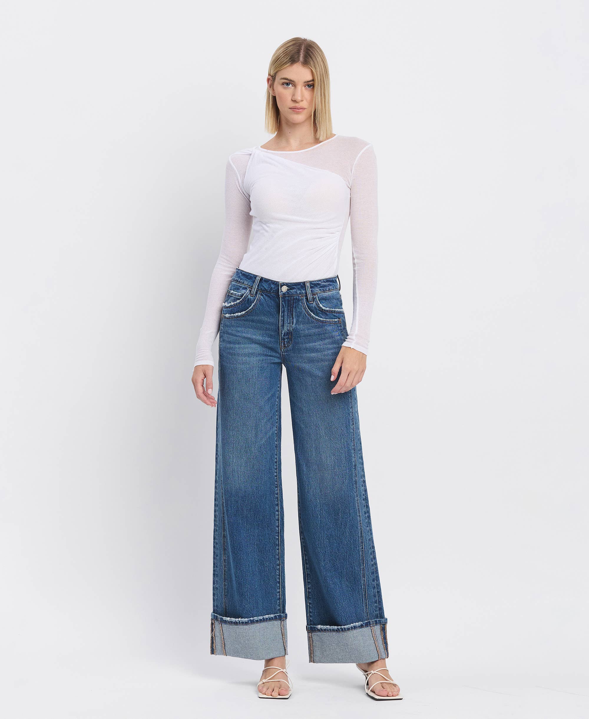 Kelly Cuffed Jeans