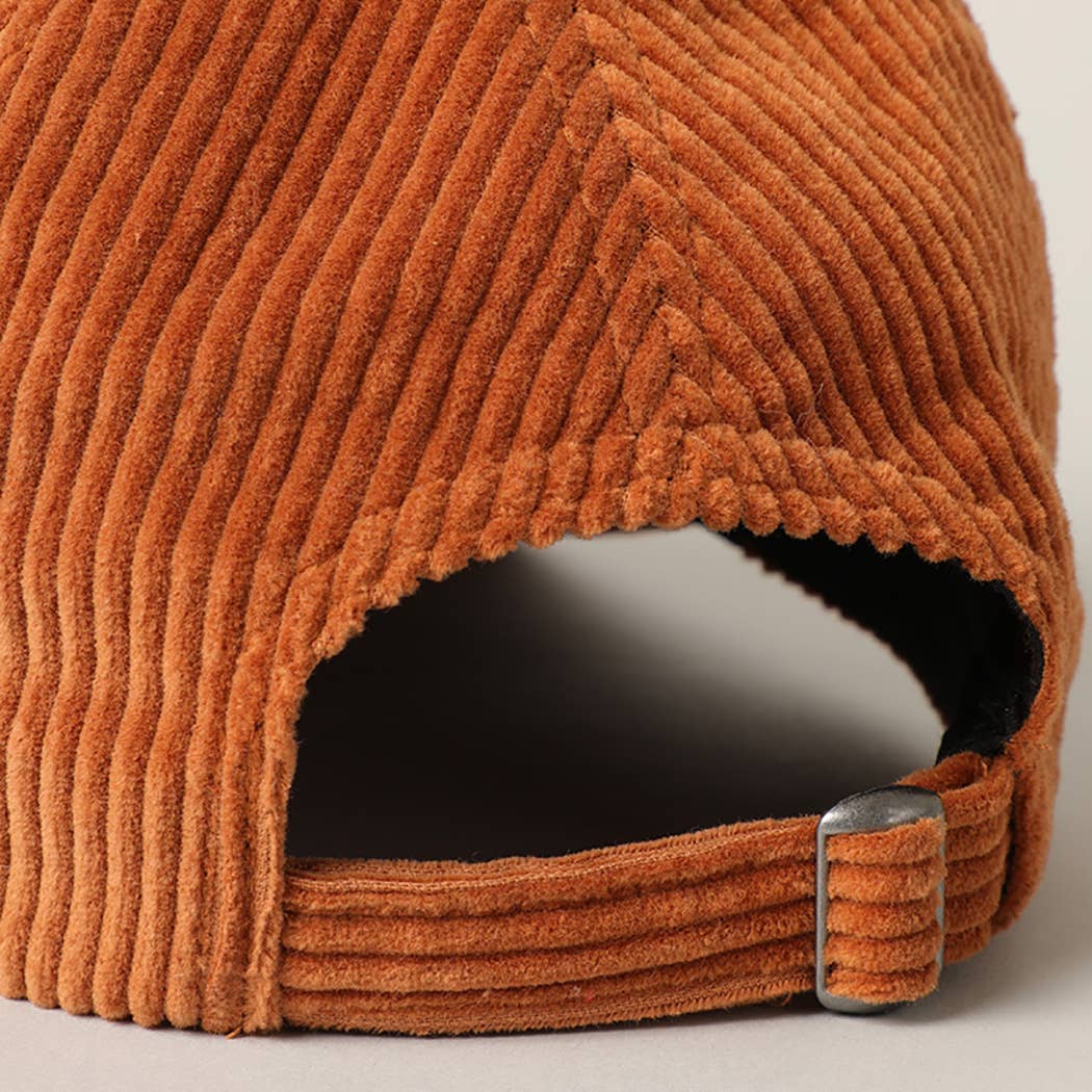 MAMA Embroidered Corduroy Hat