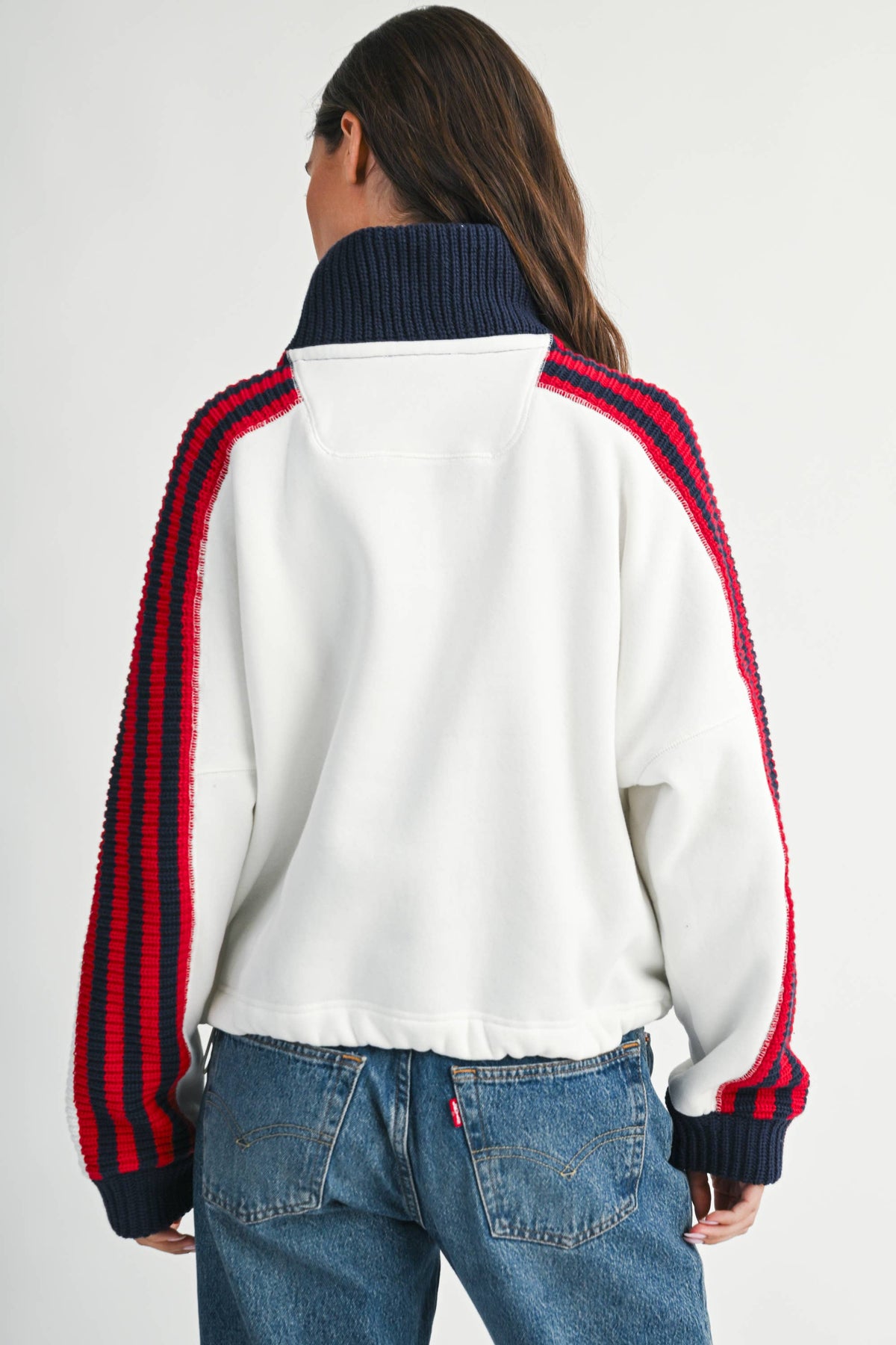 Varsity Pullover Sweater