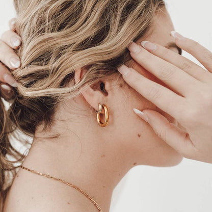 Flirty Fantasy Hoop Earrings