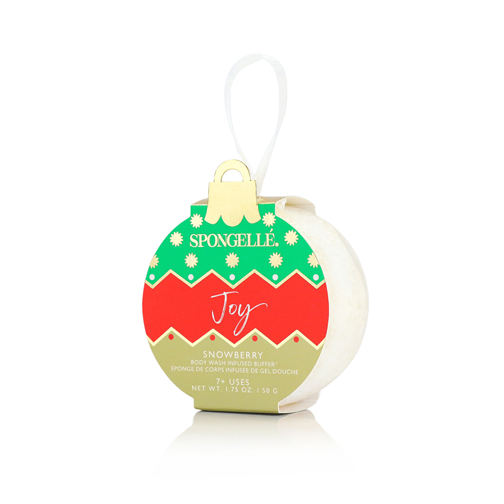 Spongelle’s Holiday Ornament Buffer