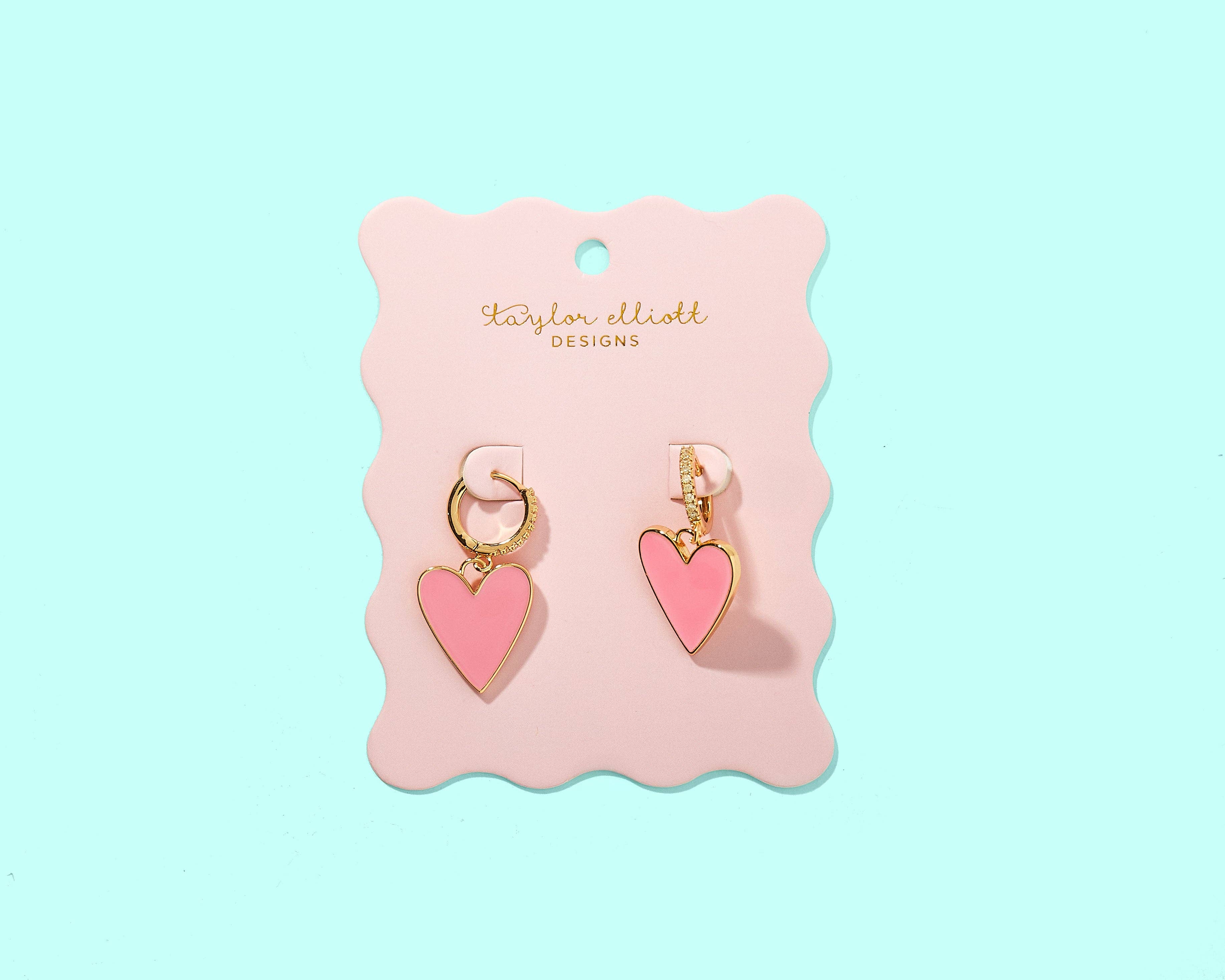 Huggie Heart Earrings