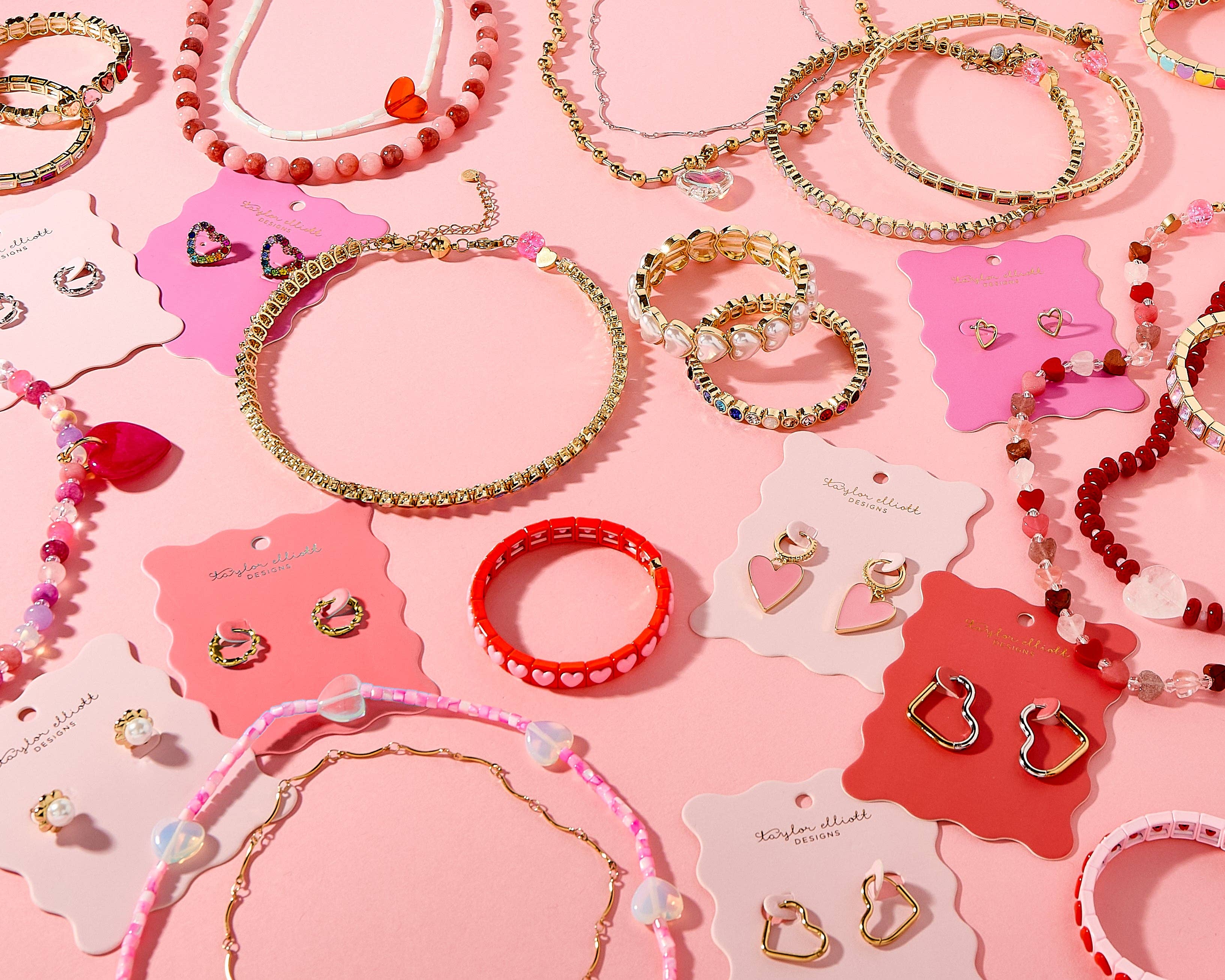 Heart Huggie Earrings