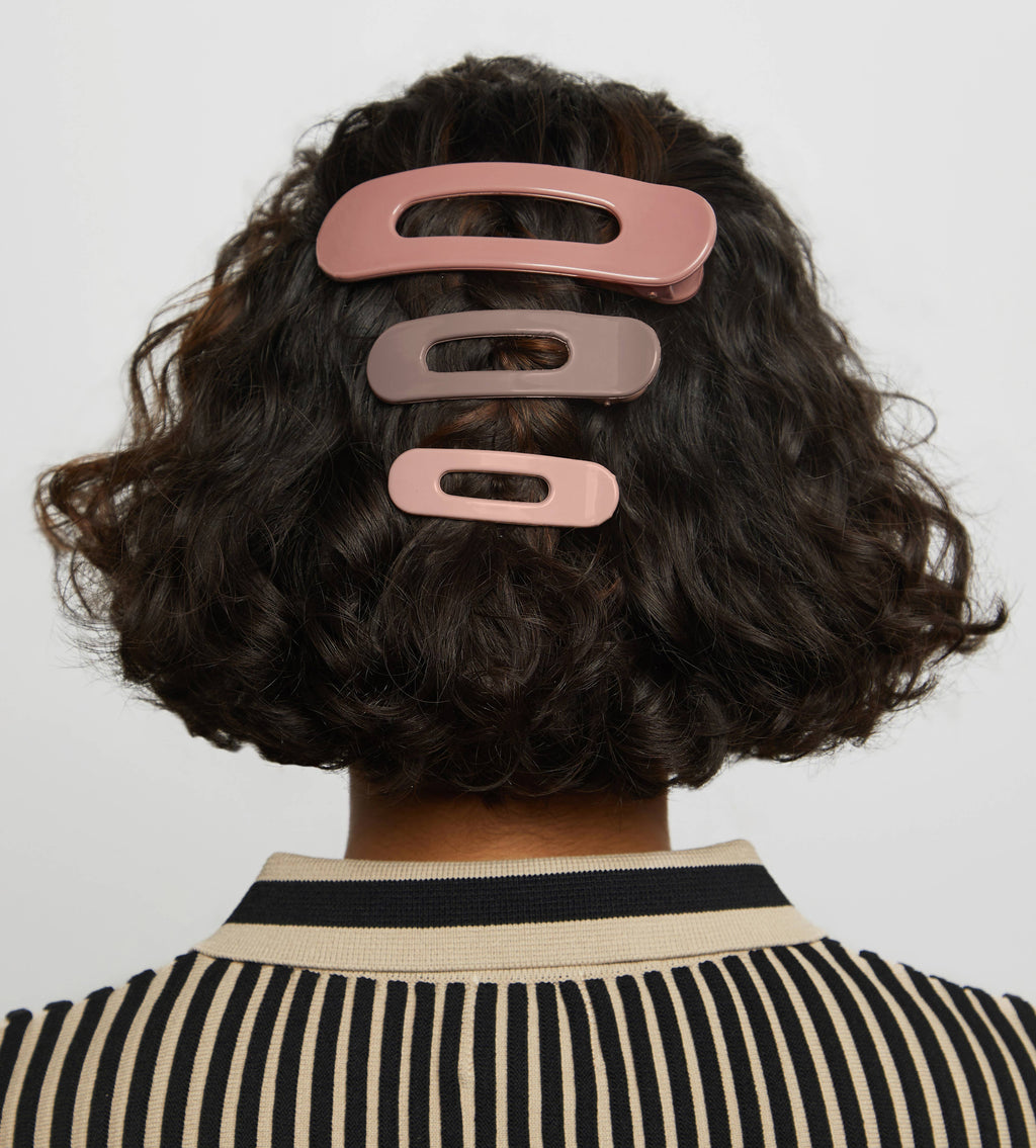 Flat Lay Claw Clip 3pc