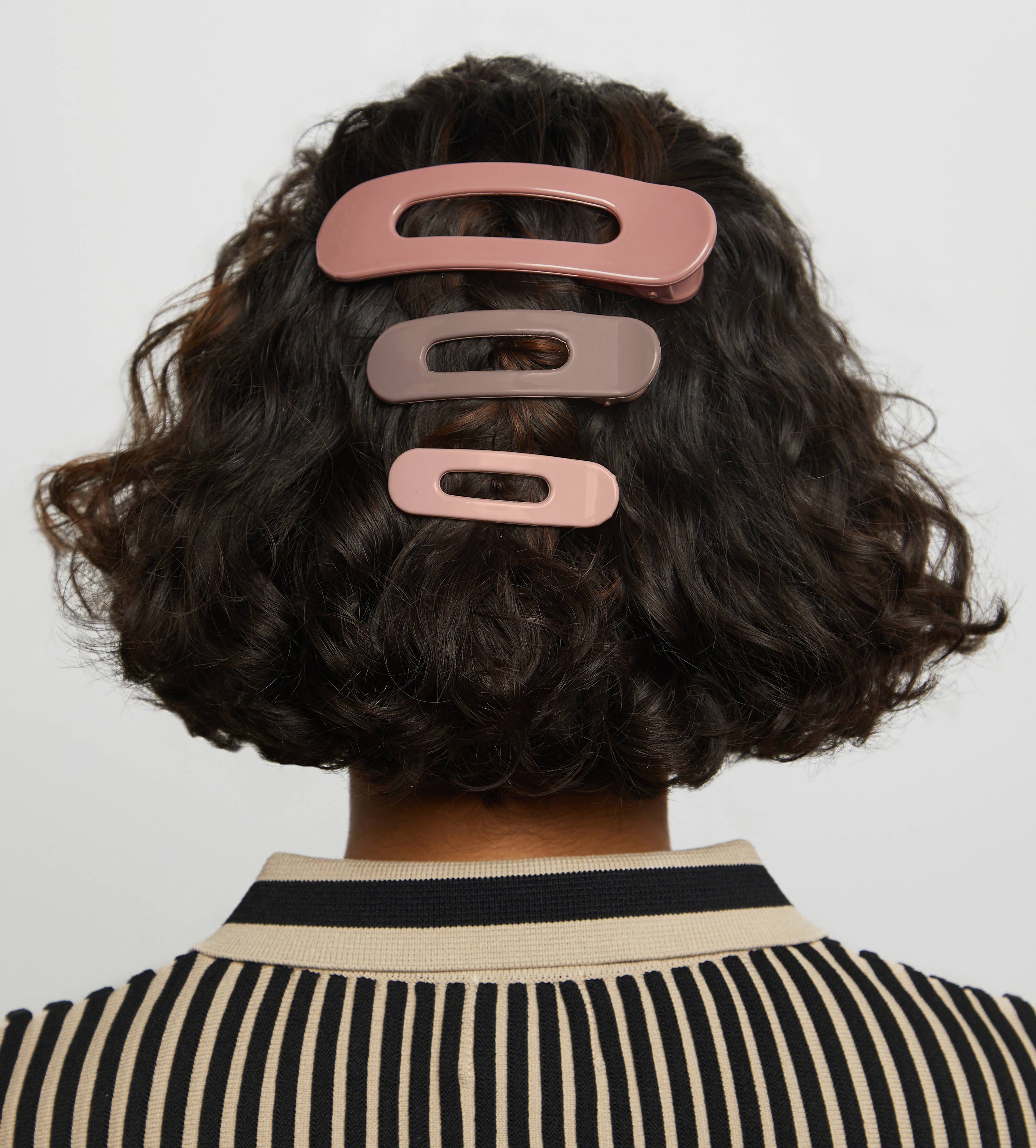 Flat Lay Claw Clip 3pc