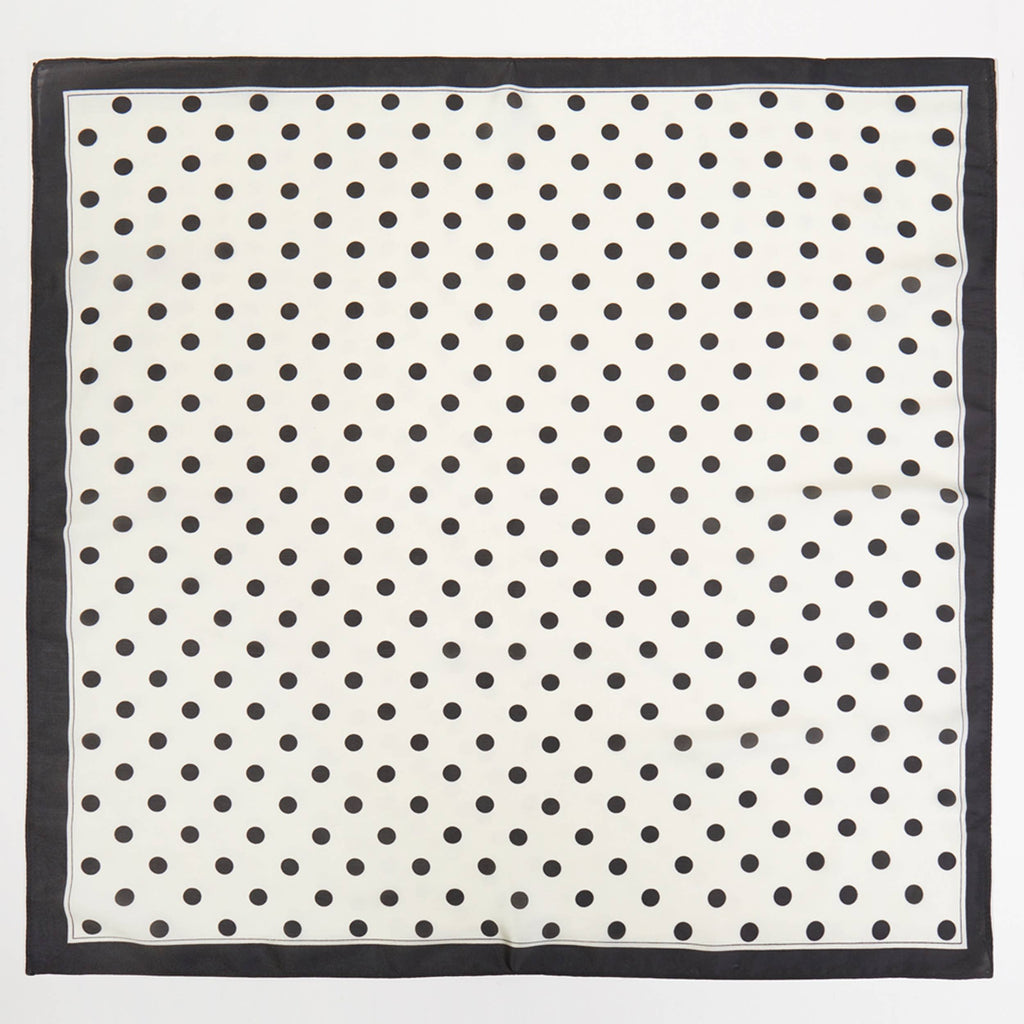 Polka Dot Bandana Scarf