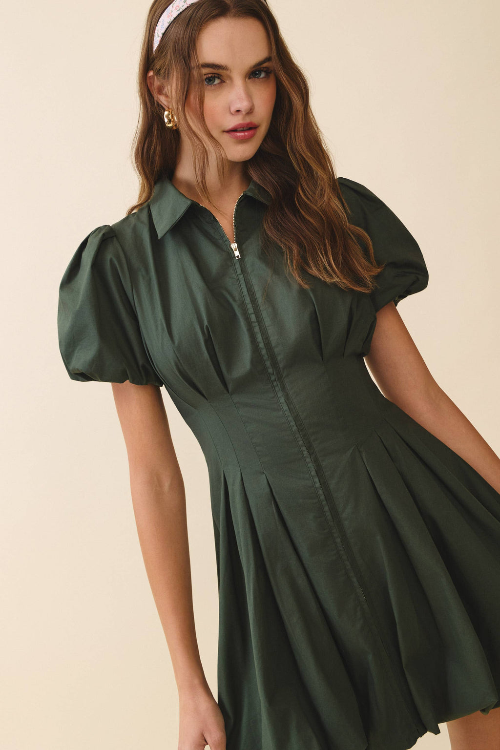 Forrest Flare Bubble Dress
