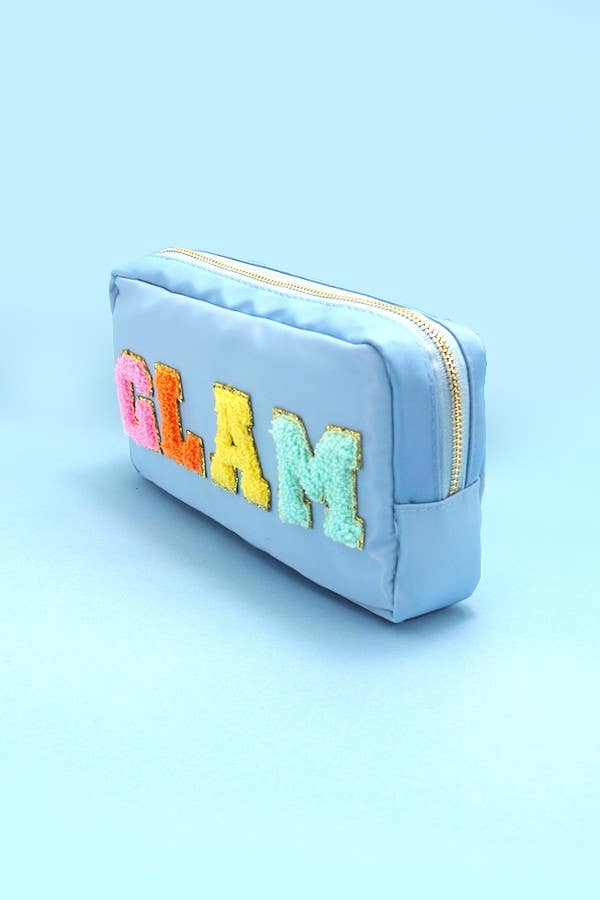 Glam travel cosmetic bag