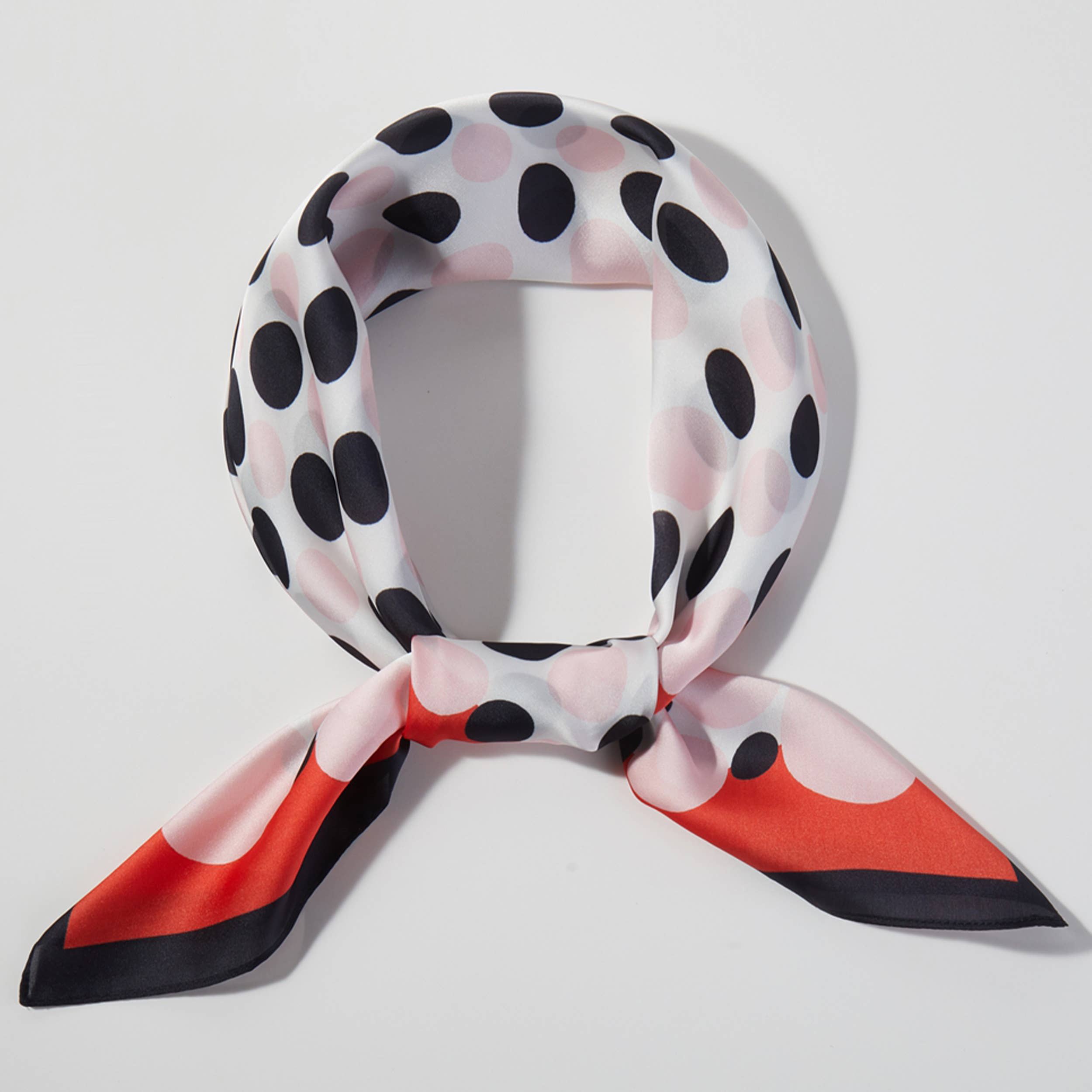 Polka Dot Bandana Scarf