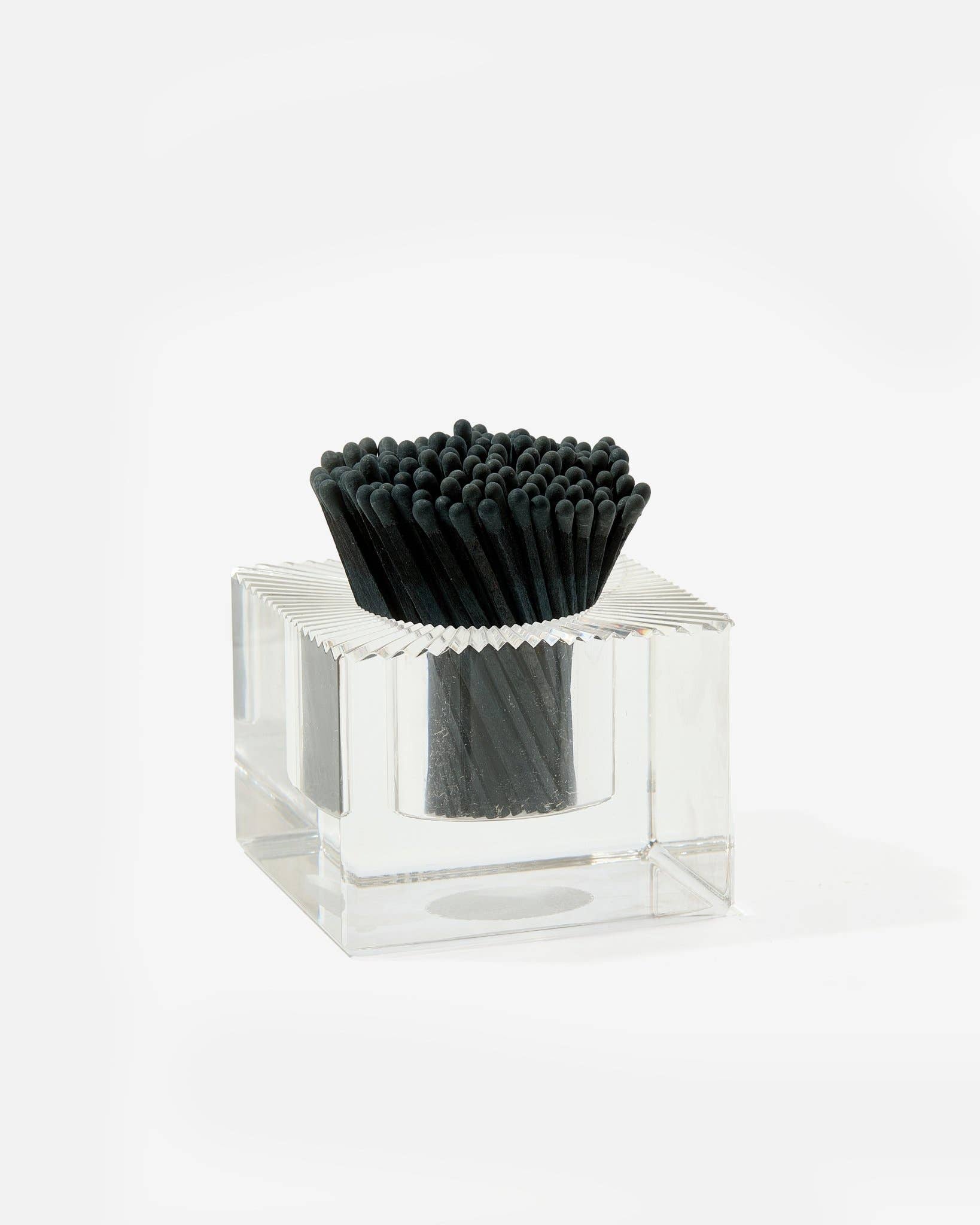Square Match Striker | Black Matches