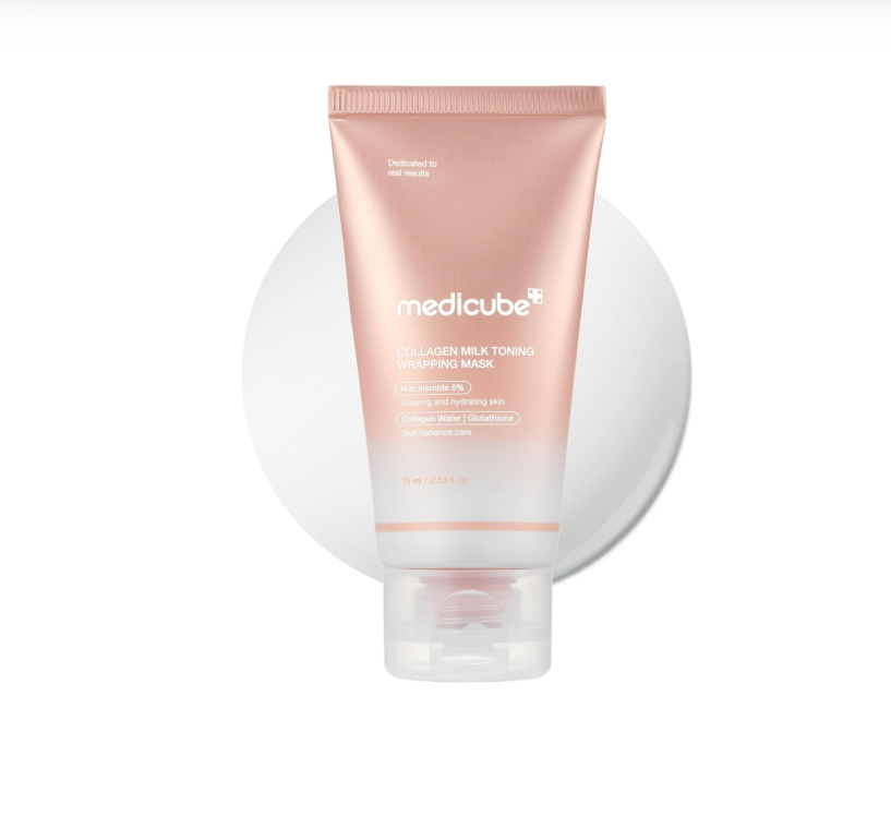 MEDICUBE Collagen Milk Toning Wrapping Mask
