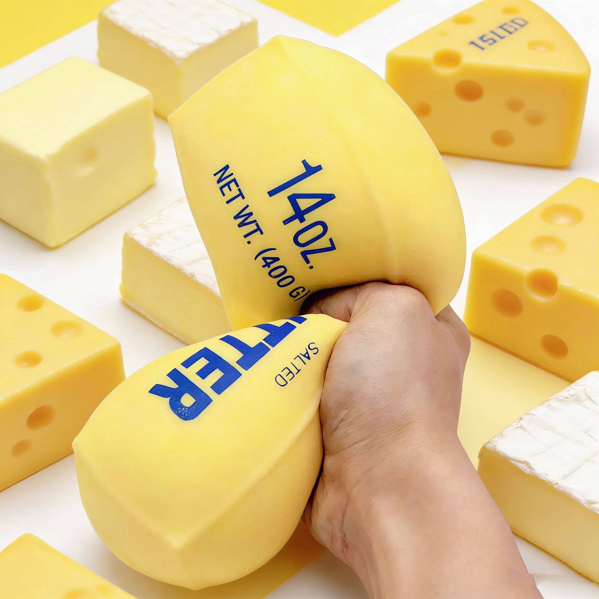 Large Butter Stick Squishy