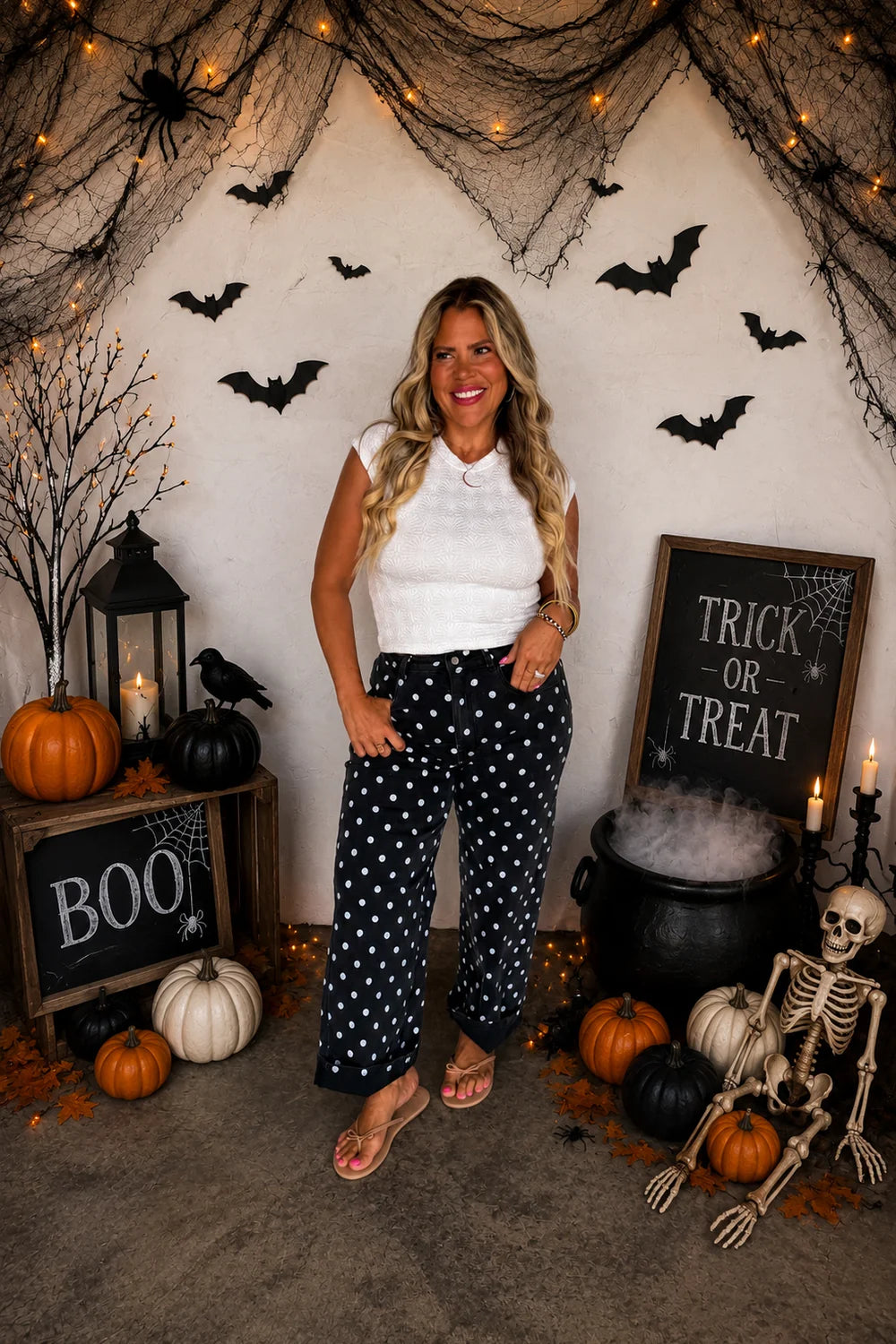 Polka Party Jeans