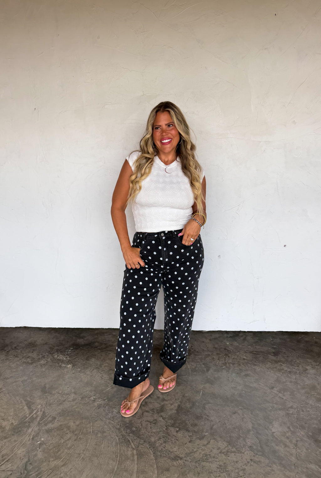 Polka Party Jeans