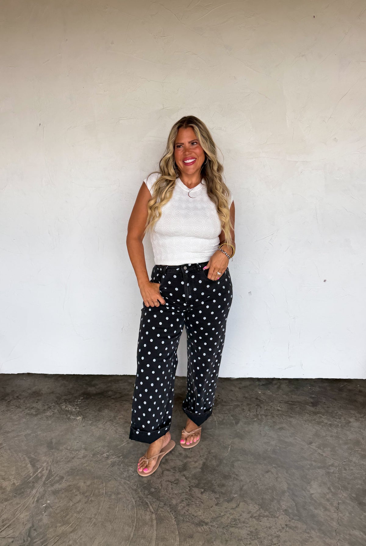 Polka Party Jeans