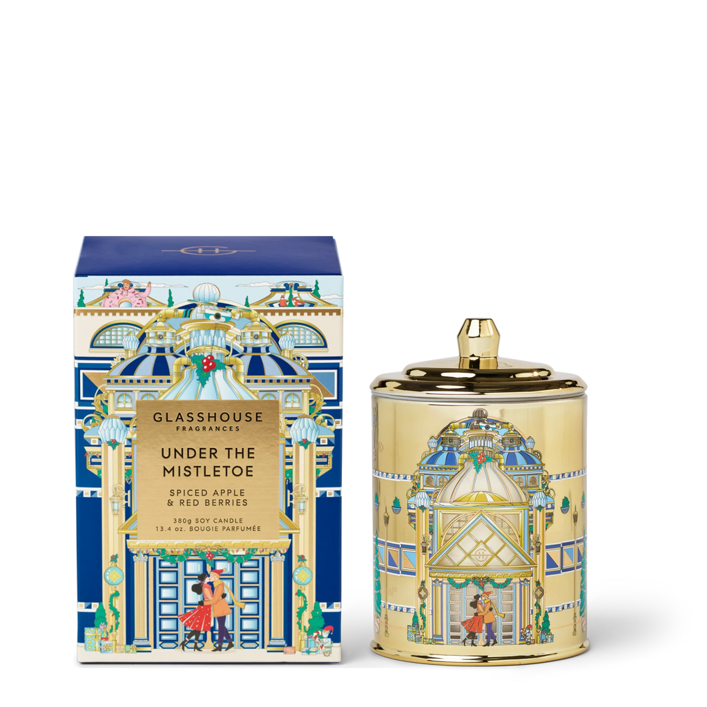 Under the Mistletoe- Glasshouse Candle